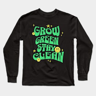 Grow Green Stay Clean Long Sleeve T-Shirt